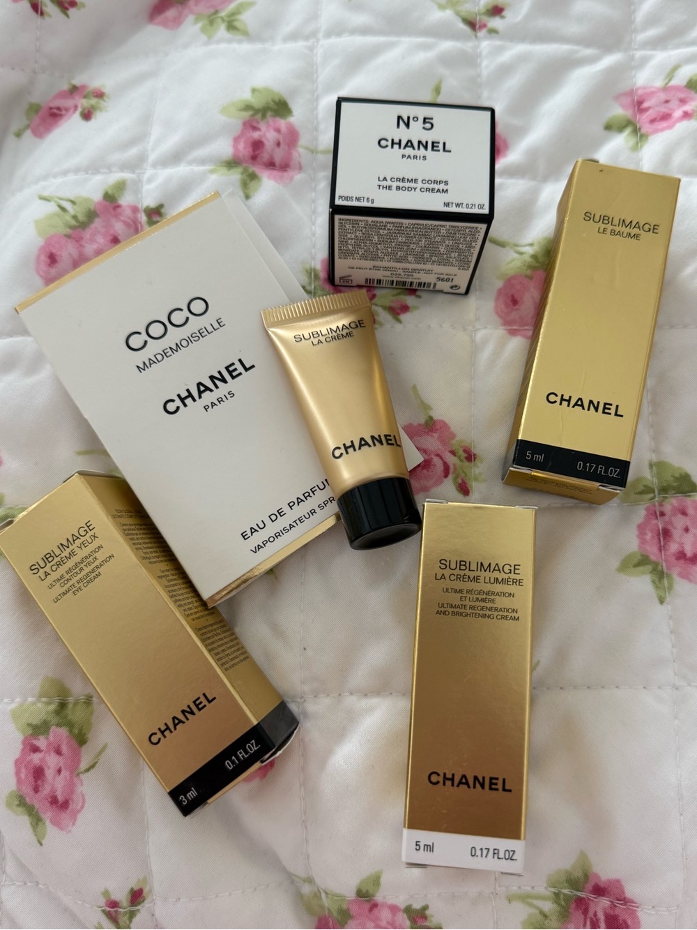 CHANEL Sublimage Mini Skincare Sample Set